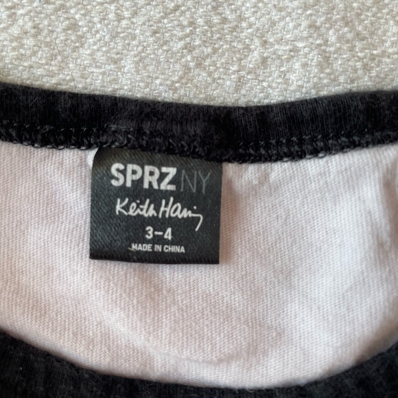 Keith Haring tee, size 3-4t - Picture 2 of 3